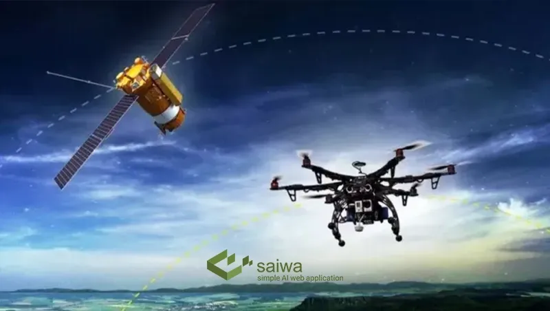 Satellites vs. Drones -Uses and Applications